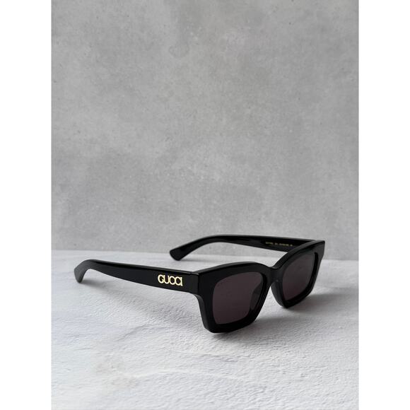 NEW Gucci GG1790S Black Cat Eye Logo Sunglasses main image 6